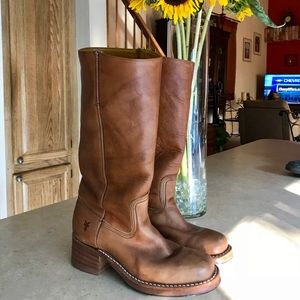 Frye Women’s Leather Pull On Boots